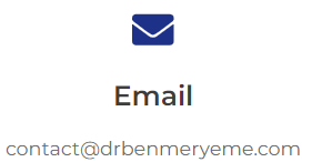 email - Dr MOhammed Benmeryeme - Gastro-entérologue - Salé- Rabat